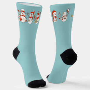 Weihnachts-Snowmen-Socken Socken