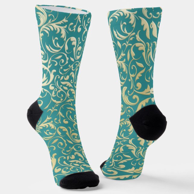 Weihnachts-Socken-Crew Socks Socken (Gewinkelt)