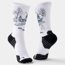 Weihnachts-Socken für Crew Socken