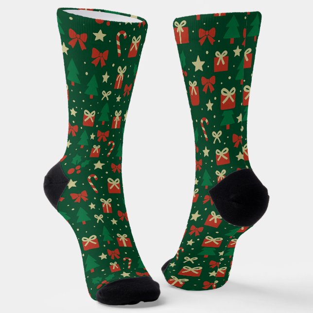 Weihnachts-Socken Socken (Gewinkelt)
