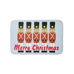 Weihnachts-Soldat Bath Mat Badematte
