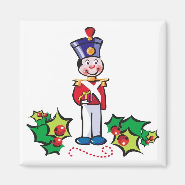 Weihnachts Soldier Magnet (Vorne)