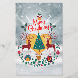 Weihnachts-Soul Ankündigung Postkarte Briefpapier