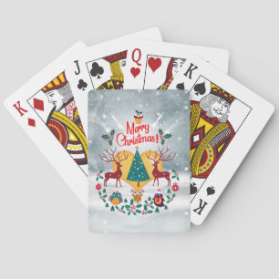 Weihnachts-Soul Ankündigung Postkarte Spielkarten