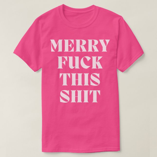 Weihnachts-Spaß Rude Offensive Unpassender Chris T-Shirt (Design vorne)