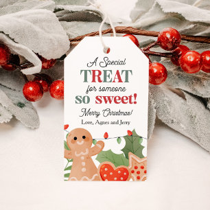 Weihnachts-Special-Leckerei für jemanden süß Geschenkanhänger