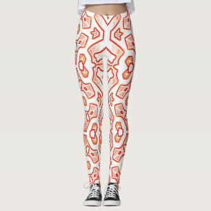 Weihnachts Special Red white "Ratti_Creative_Arts" Leggings