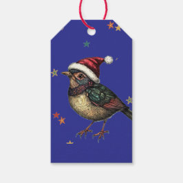 WEIHNACHTS-SPERLING-GESCHENKETIKETT GESCHENKANHÄNGER