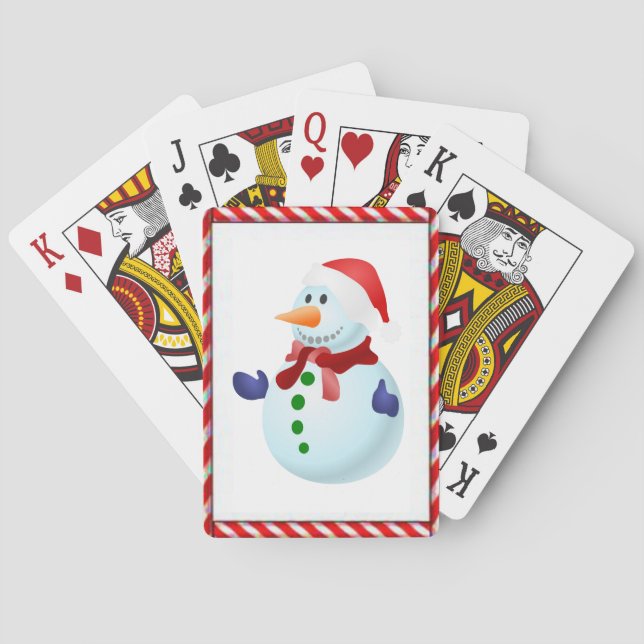 Weihnachts-Spielkarten-Deck Spielkarten (Rückseite)