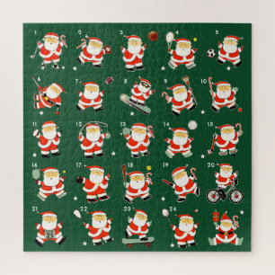 Weihnachts-SportCountdown Puzzle
