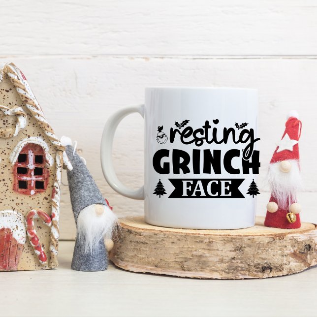 Weihnachts-Sprichwort, Urlaubsangebot) Zweifarbige Tasse (Von Creator hochgeladen)