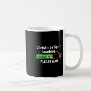 Weihnachts-Srit-Ladevorgang 67 Prozent Lustiges T- Kaffeetasse
