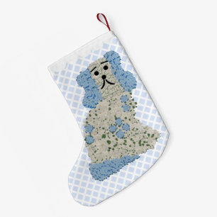 Weihnachts-Staffordshire Hunde Kleiner Weihnachtsstrumpf