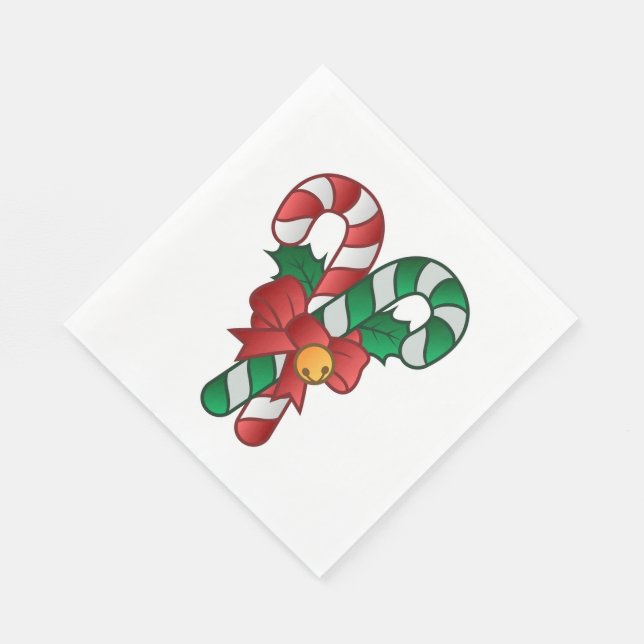 Weihnachts-Standard-Mittagessen Napkin/Candy Serviette (Ecke)
