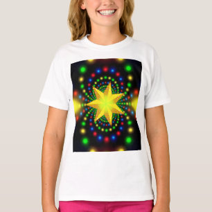 Weihnachts-Star-Fraktal Design-29440 T-Shirt