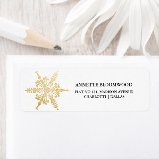 Weihnachts-Star-Imitate Gold Foil
