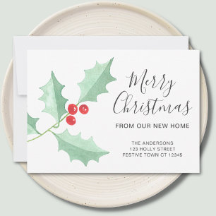 Weihnachts-Stechpalme Umzug Ankündigung
