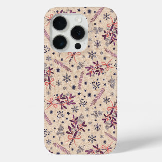 Weihnachts-Stechpalmenstrauß - Cremebeige Case-Mate iPhone Hülle