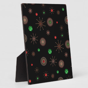 Weihnachts-Sternexplosion Fotoplatte