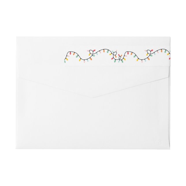 Weihnachts strahlend fröhlich, farbenfroh modern (Rückseite)