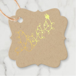 Weihnachts-String-Lights-LIEBE Geschenkanhänger