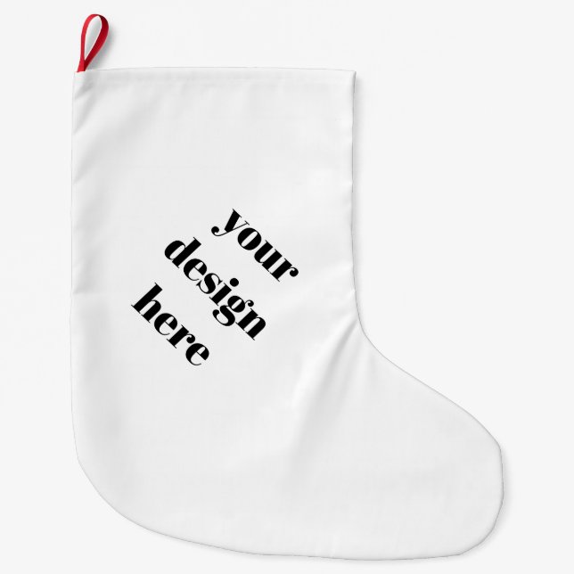 Weihnachts-Strumpf Großer Weihnachtsstrumpf (Vorderseite)