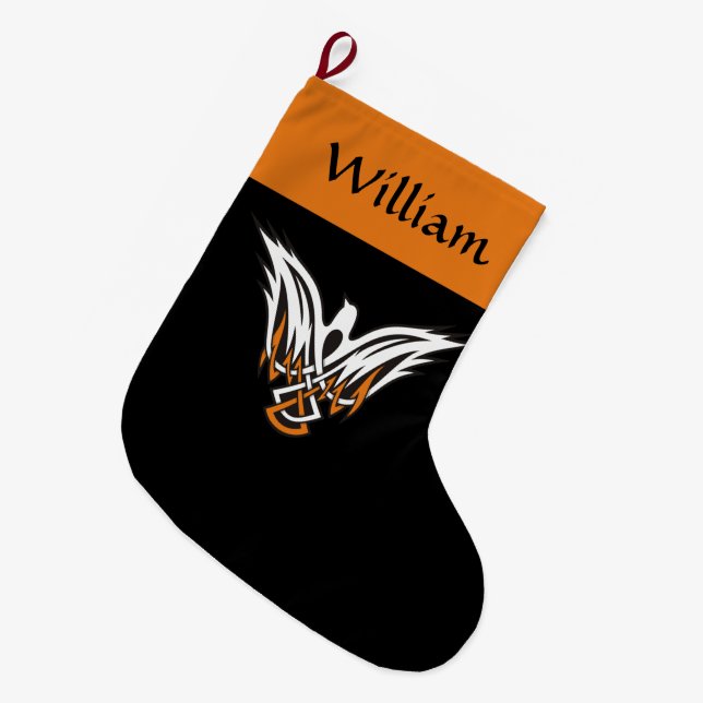 Weihnachts-Strumpf Großer Weihnachtsstrumpf (Vorderansicht (hängend))