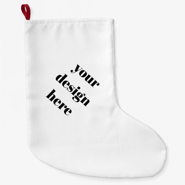 Weihnachts-Strumpf Großer Weihnachtsstrumpf (Vorderseite)