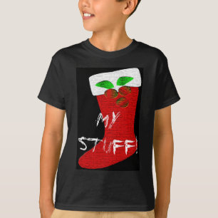 Weihnachts-Strumpf individuell anpassbar T-Shirt