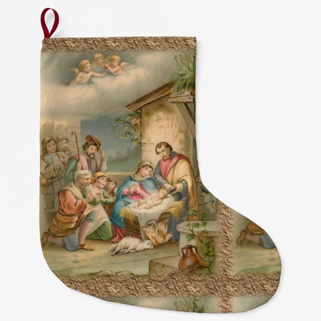 Weihnachts-Strumpf, Jesus Christus Großer Weihnachtsstrumpf (Vorderseite)