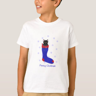 Weihnachts-Strumpf-Katze, Weihnachten, Shirts