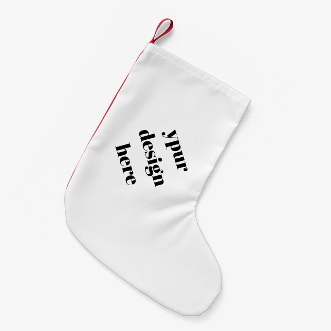 Weihnachts-Strumpf Kleiner Weihnachtsstrumpf (Vorderansicht (hängend))