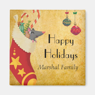 Weihnachts-Strumpf Magnet