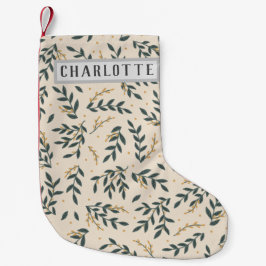 Weihnachts-Strumpf mit Hollies Kleiner Weihnachtsstrumpf
