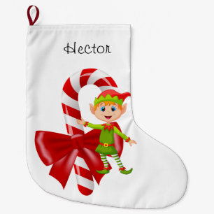 Weihnachts-Strumpf, Weihnachtself Großer Weihnachtsstrumpf