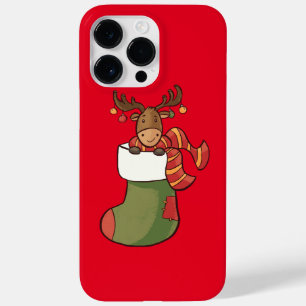 Weihnachts-Strumpf X-Mas Pajama Wer Lieben Reindee Case-Mate iPhone 14 Pro Max Hülle