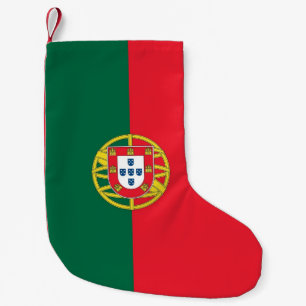Weihnachts-Strümpfe mit der portugiesischen Flagge Kleiner Weihnachtsstrumpf