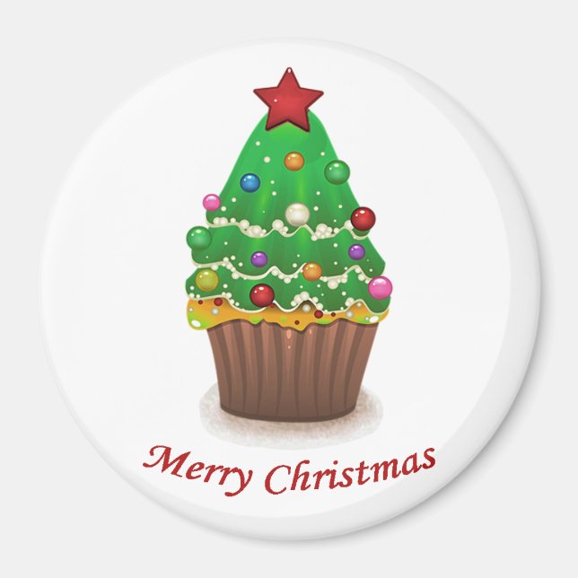 Weihnachts-Süßigkeiten Magnet (Vorne)