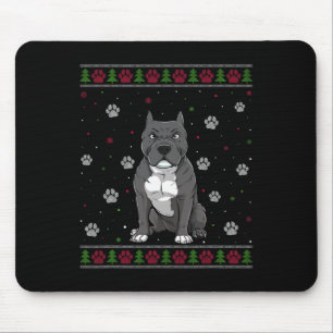 Weihnachts-Sweater Xmas Haustier-Hund Liebe Mousepad