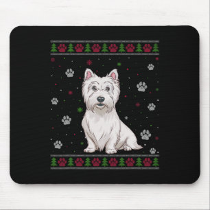 Weihnachts-Sweater Xmas Haustier Hund Lover Mousepad