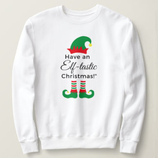 Weihnachts Sweatshirt Ladys - Elf tastic!