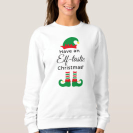 Weihnachts Sweatshirt Ladys - Elf tastic!