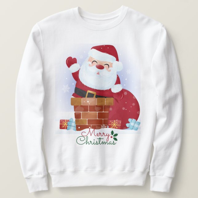 Weihnachts-Sweatshirt Sweatshirt (Design vorne)