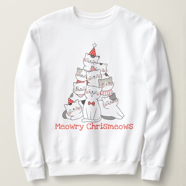 Weihnachts-Sweatshirt Sweatshirt (Design vorne)