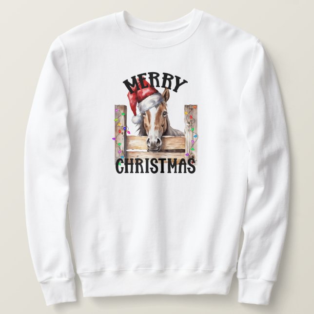 Weihnachts-Sweatshirt Sweatshirt (Design vorne)