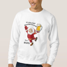 Weihnachts-Sweatshirt - TIme für ein Bier