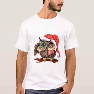 Weihnachts-T - Shirt Baby-Owl-Geschenk - Spaß