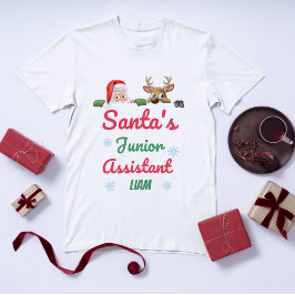 Weihnachts-T - Shirt der Junior Assistant Kids
