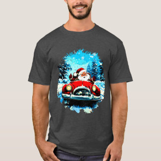 Weihnachts-T-Shirt für Autofahrer T-Shirt
