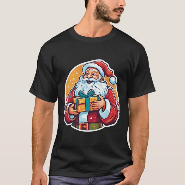 Weihnachts-T - Shirt für Damen - stilvoll & festli (Vorderseite)